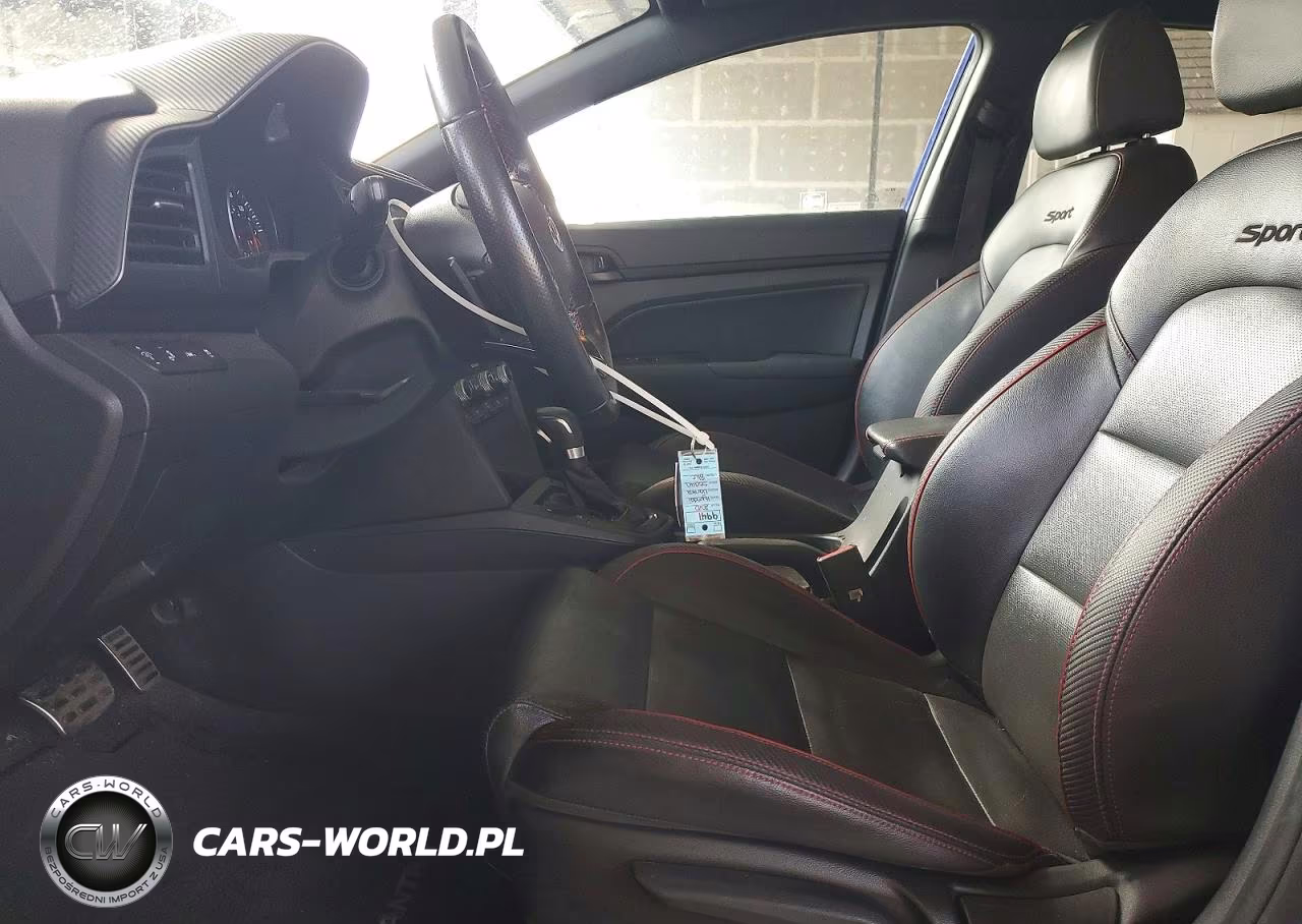 2020 Hyundai Elantra Sport VIN:KMHD04LB6LU944514 - 7