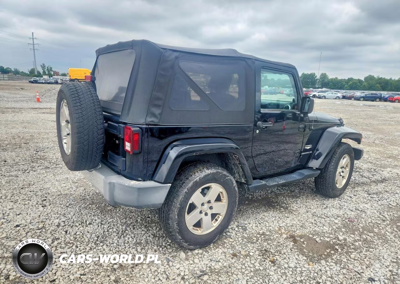 2009 Jeep Wrangler Sahara VIN:1J4FA54139L775910 - 3