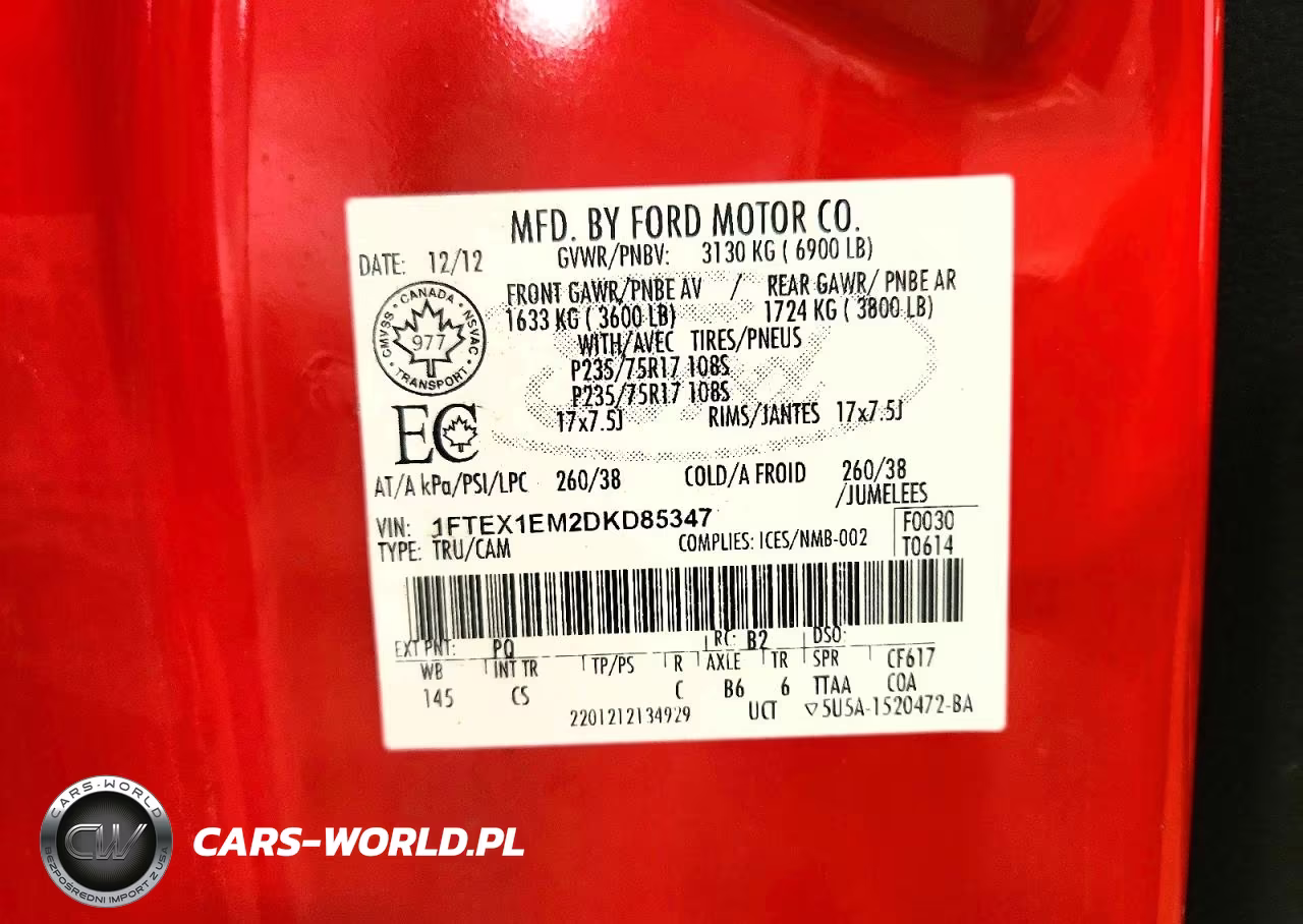 2013 Ford F150 Super Cab VIN:1FTEX1EM2DKD85347 - 12