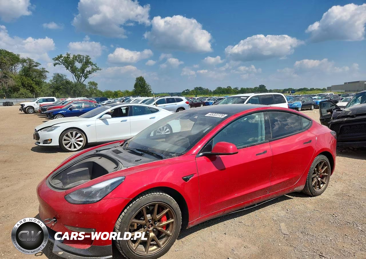 2022 Tesla Model 3 VIN:5YJ3E1EC4NF202940 - 1