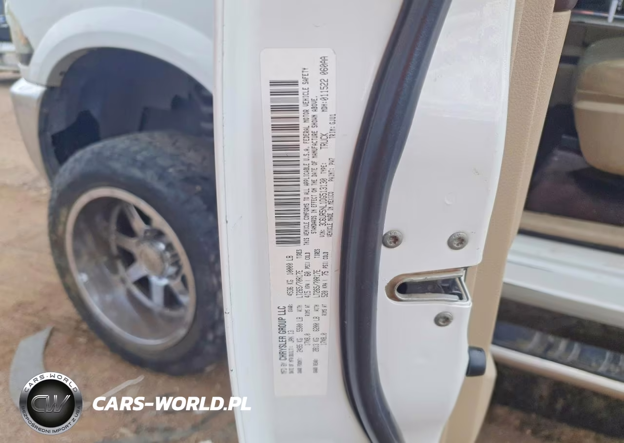2013 Ram 2500 Laramie VIN:3C6UR5NL1DG513130 - 12