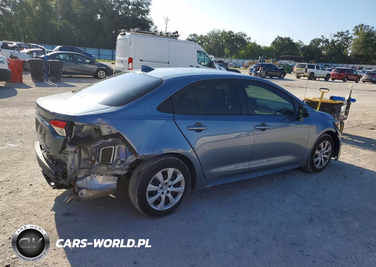 2020 Toyota Corolla Le VIN:JTDEPRAE8LJ024027 - 3