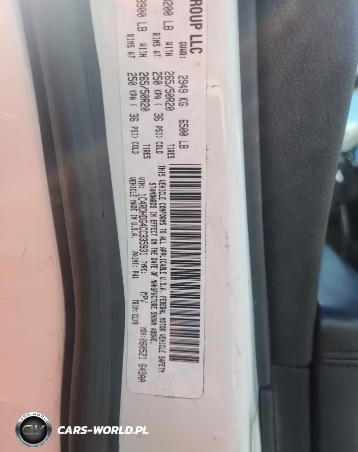 2012 Dodge Durango Crew VIN:1C4RDHDG4CC335931 - 13