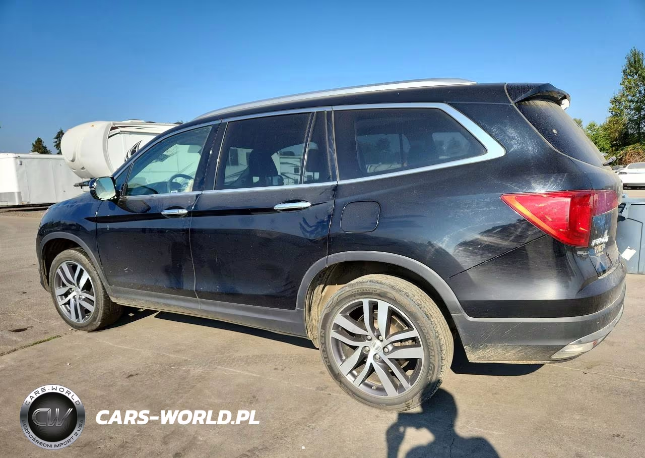 2017 Honda Pilot Elite VIN:5FNYF6H05HB045005 - 2