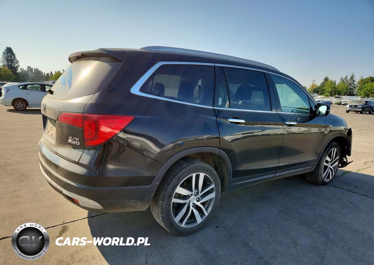 2017 Honda Pilot Elite VIN:5FNYF6H05HB045005 - 3