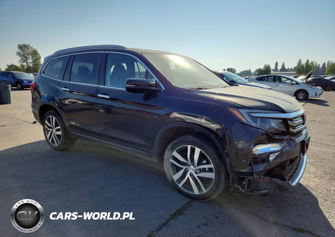 2017 Honda Pilot Elite VIN:5FNYF6H05HB045005 - 4
