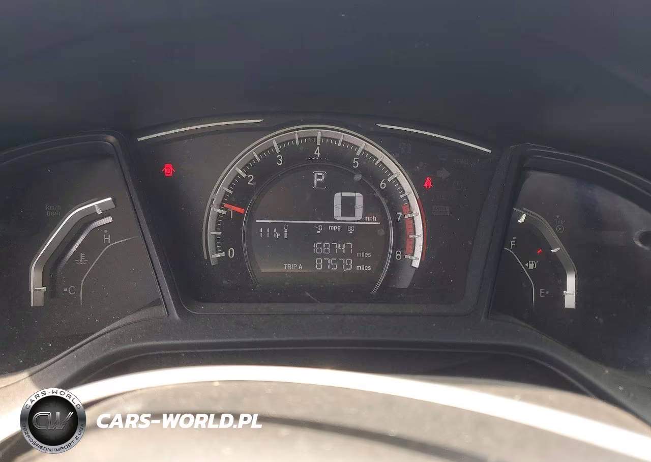 2017 Honda Civic Lx VIN:2HGFC4B57HH307305 - 9
