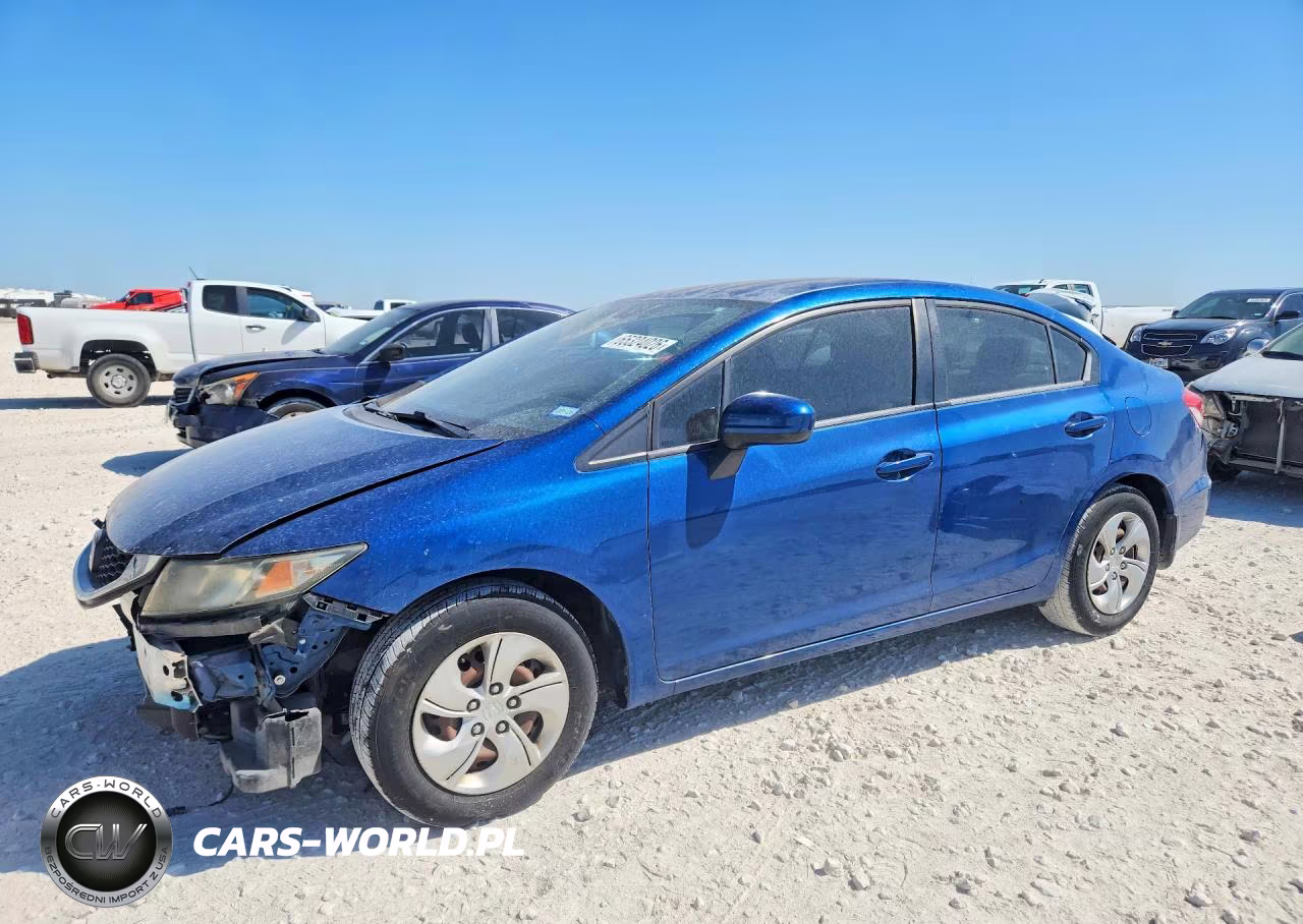 2014 Honda Civic Lx VIN:2HGFB2F59EH532905 - 1