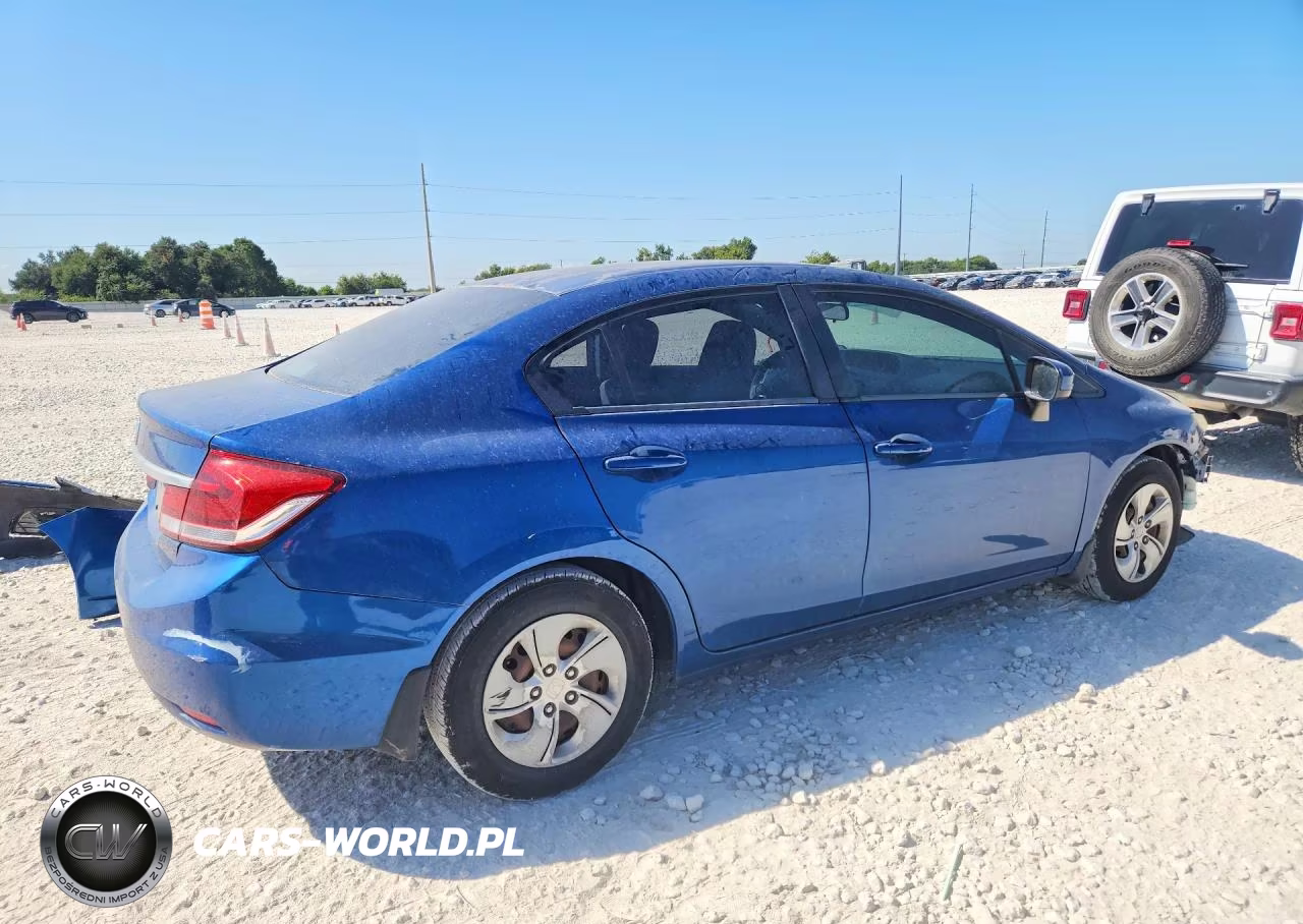 2014 Honda Civic Lx VIN:2HGFB2F59EH532905 - 3