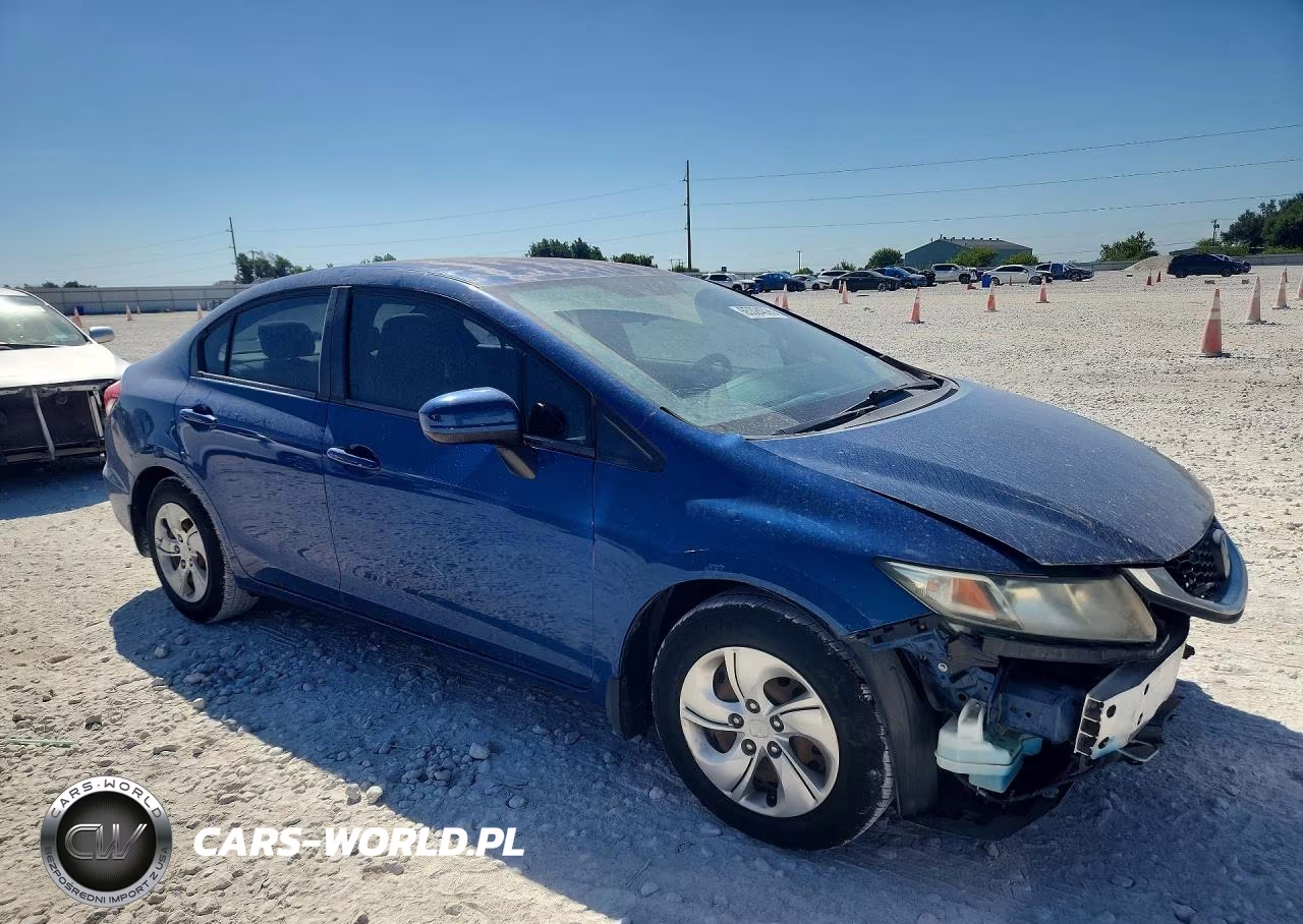 2014 Honda Civic Lx VIN:2HGFB2F59EH532905 - 4
