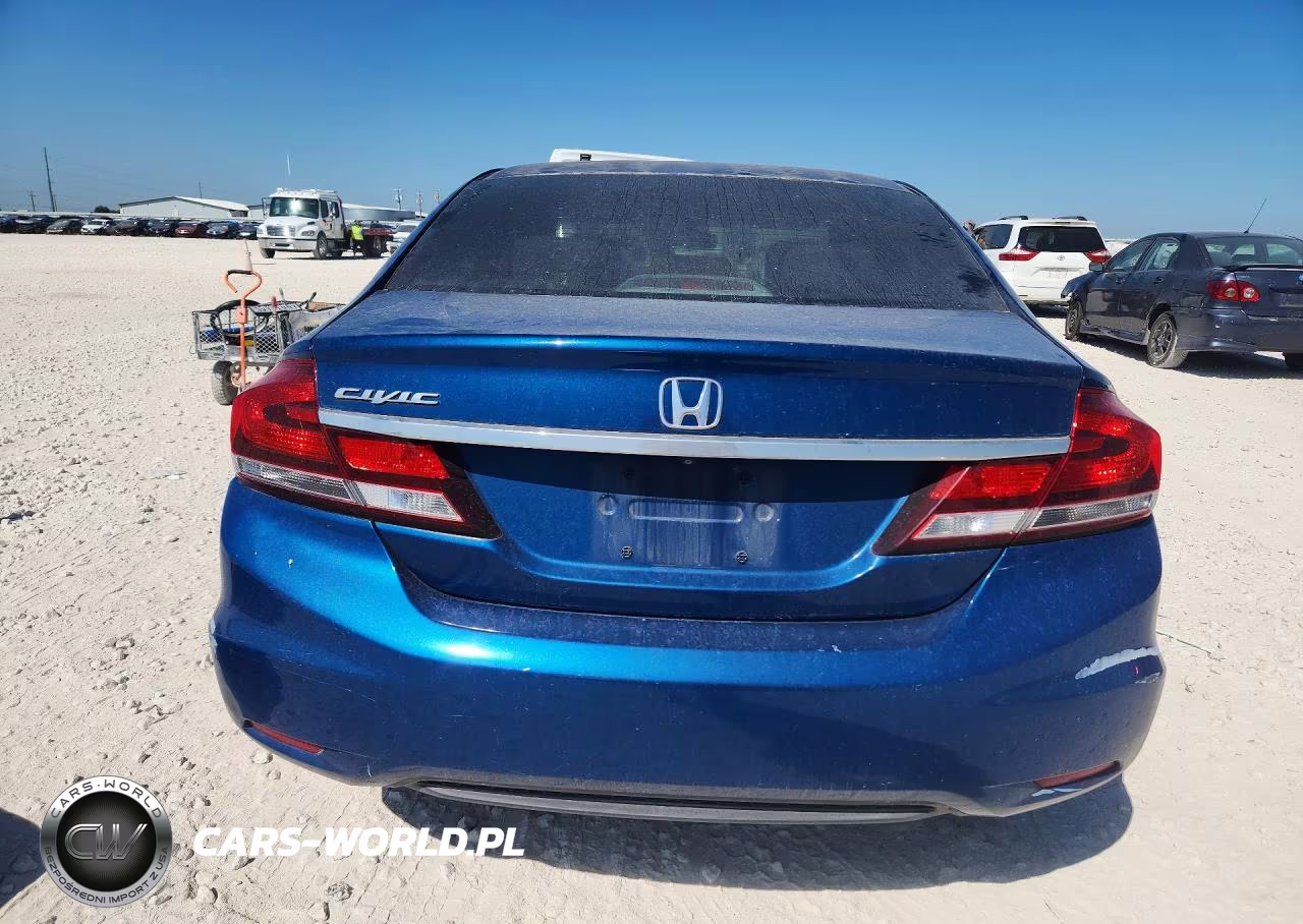 2014 Honda Civic Lx VIN:2HGFB2F59EH532905 - 6