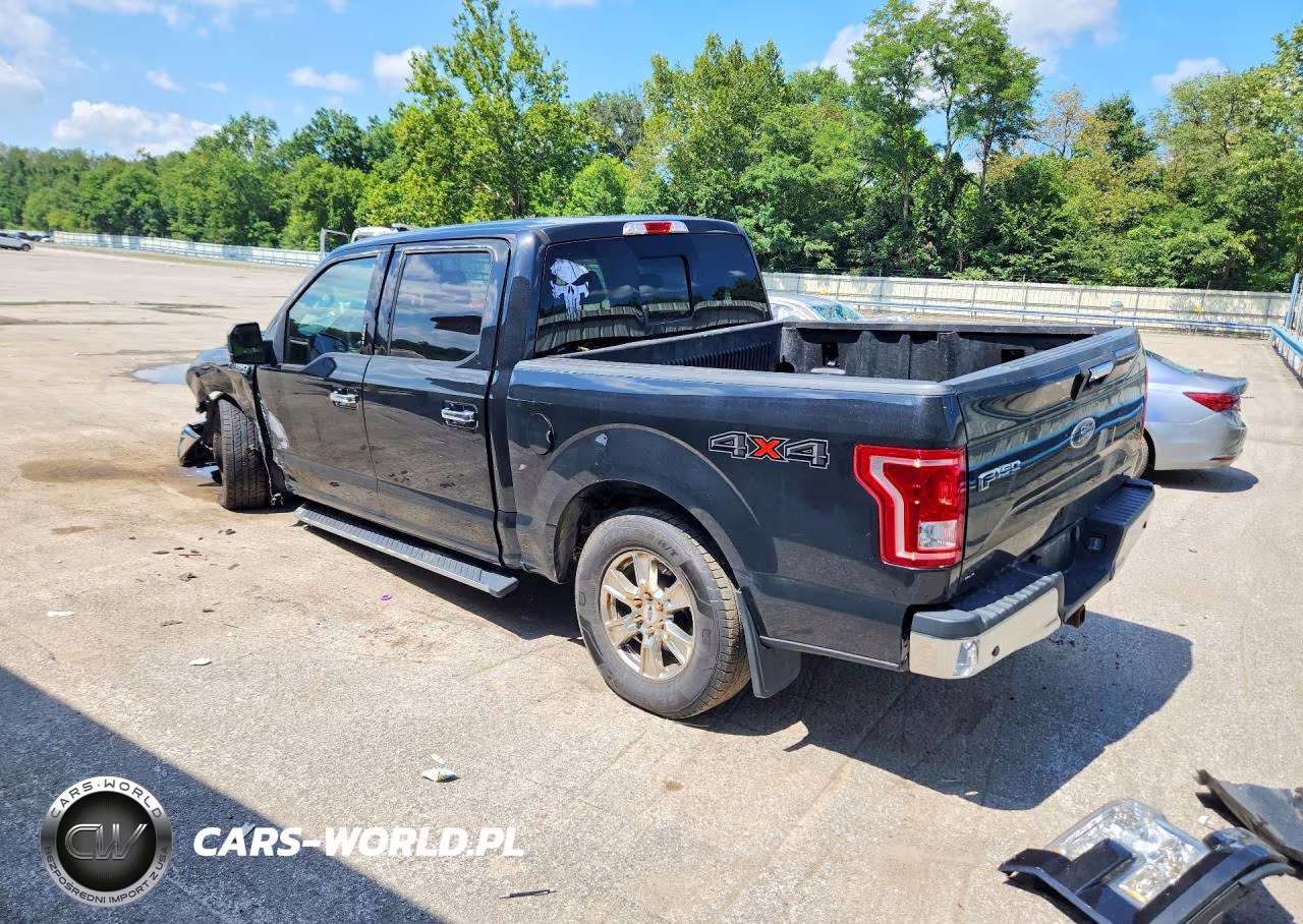2015 Ford F150 Supercrew VIN:1FTEW1EF7FFA95086 - 2