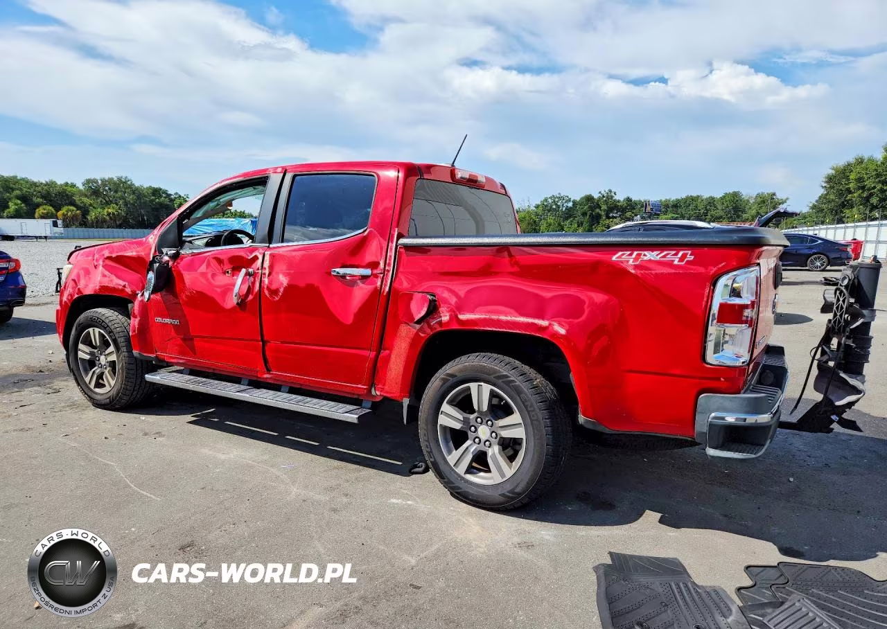 2015 Chevrolet Colorado Lt VIN:1GCGTBE31F1176434 - 2