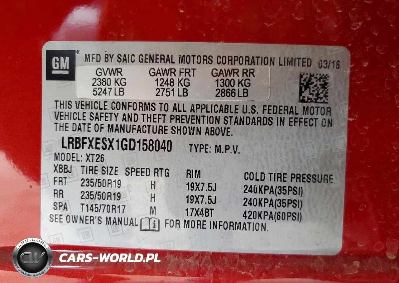 2016 Buick Envision Premium VIN:LRBFXESX1GD158040 - 12