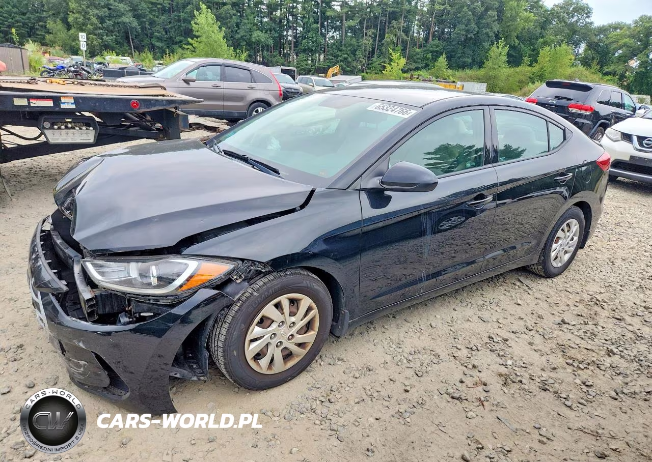 2018 Hyundai Elantra Se VIN:5NPD74LF3JH279727 - 1