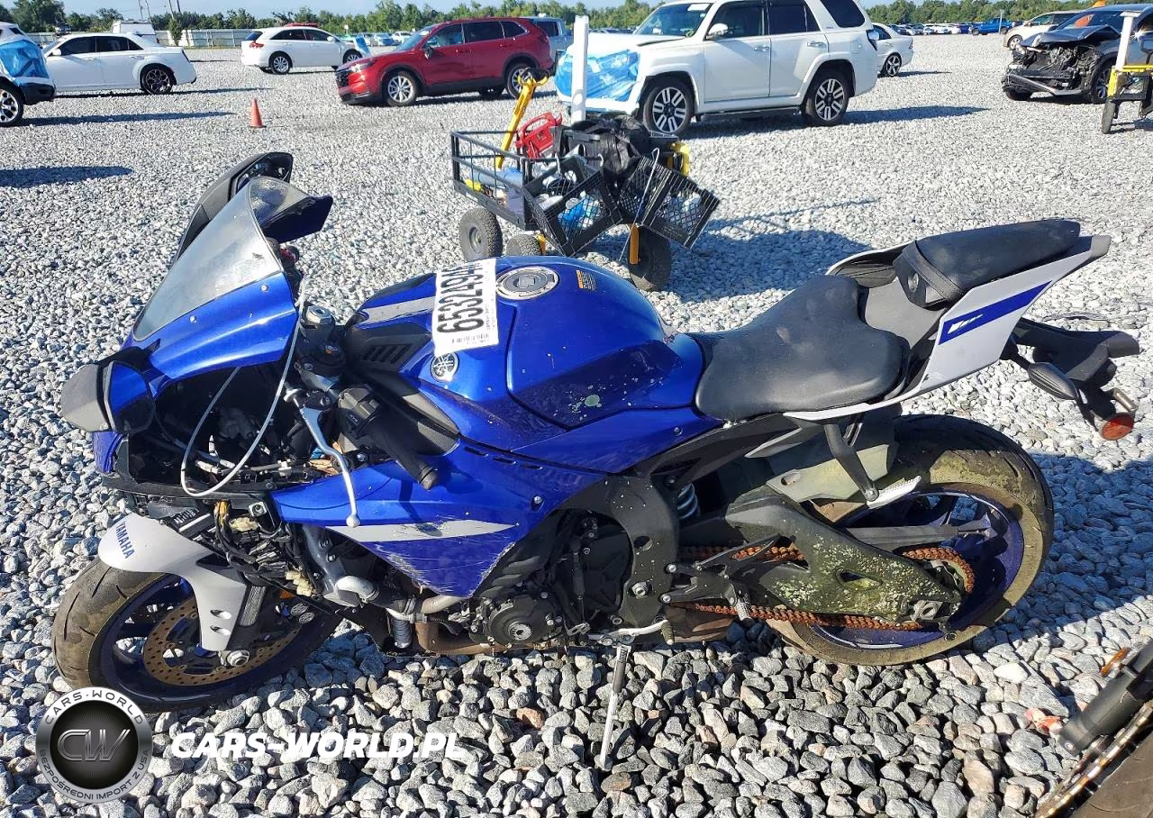 2020 Yamaha Yzfr1 VIN:JYARN66E1LA000503 - 3