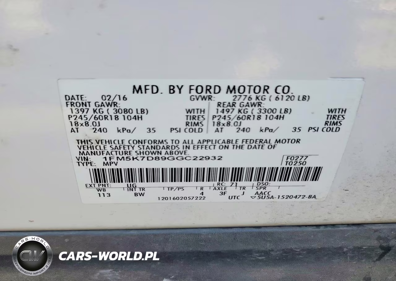 2016 Ford Explorer Xlt VIN:1FM5K7D89GGC22932 - 13