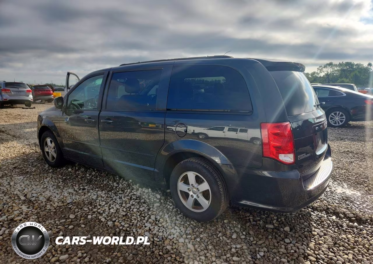 2012 Dodge Grand Caravan Sxt VIN:2C4RDGCG9CR263918 - 2