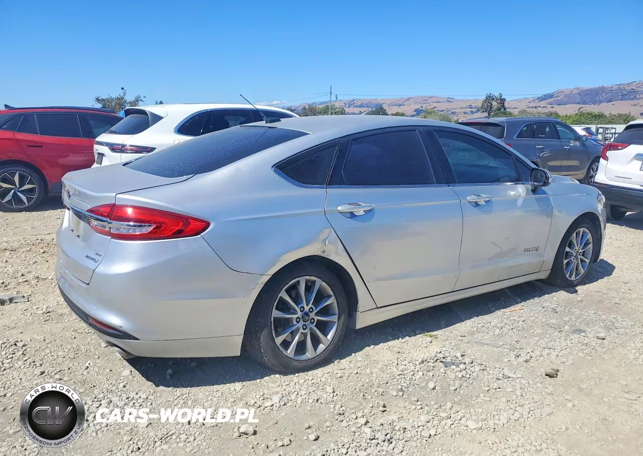 2017 Ford Fusion Se Hybrid VIN:3FA6P0LU3HR231173 - 3