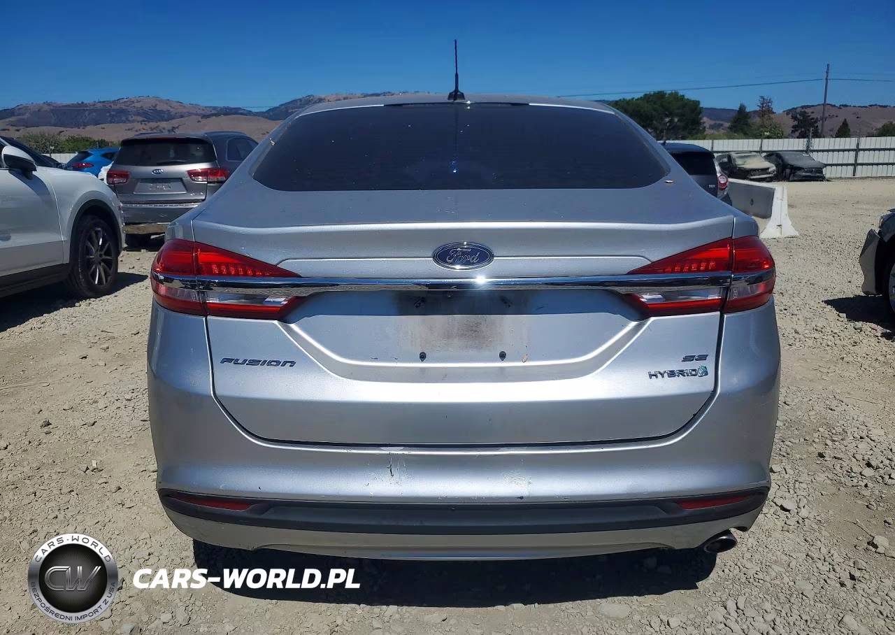 2017 Ford Fusion Se Hybrid VIN:3FA6P0LU3HR231173 - 6