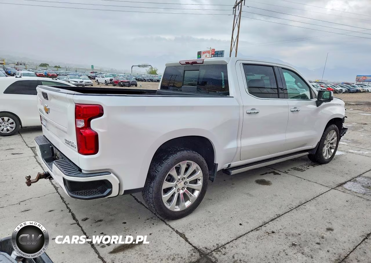 2021 Chevrolet Silverado K1500 High Country VIN:3GCUYHEL1MG440953 - 3