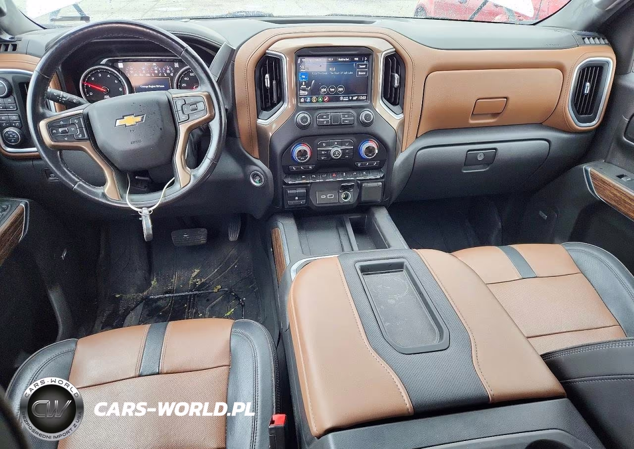 2021 Chevrolet Silverado K1500 High Country VIN:3GCUYHEL1MG440953 - 8