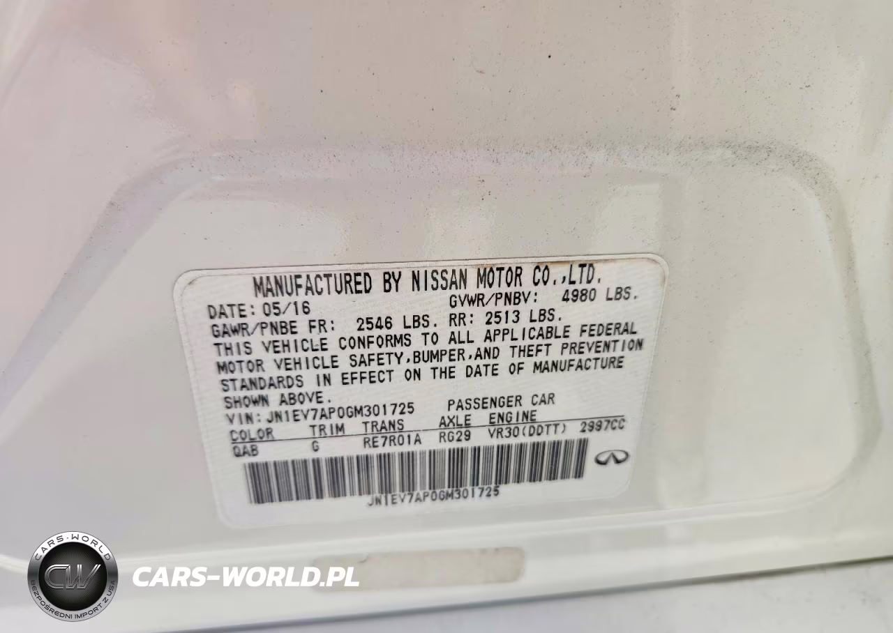 2016 Infiniti Q50 Sport VIN:JN1EV7AP0GM301725 - 12