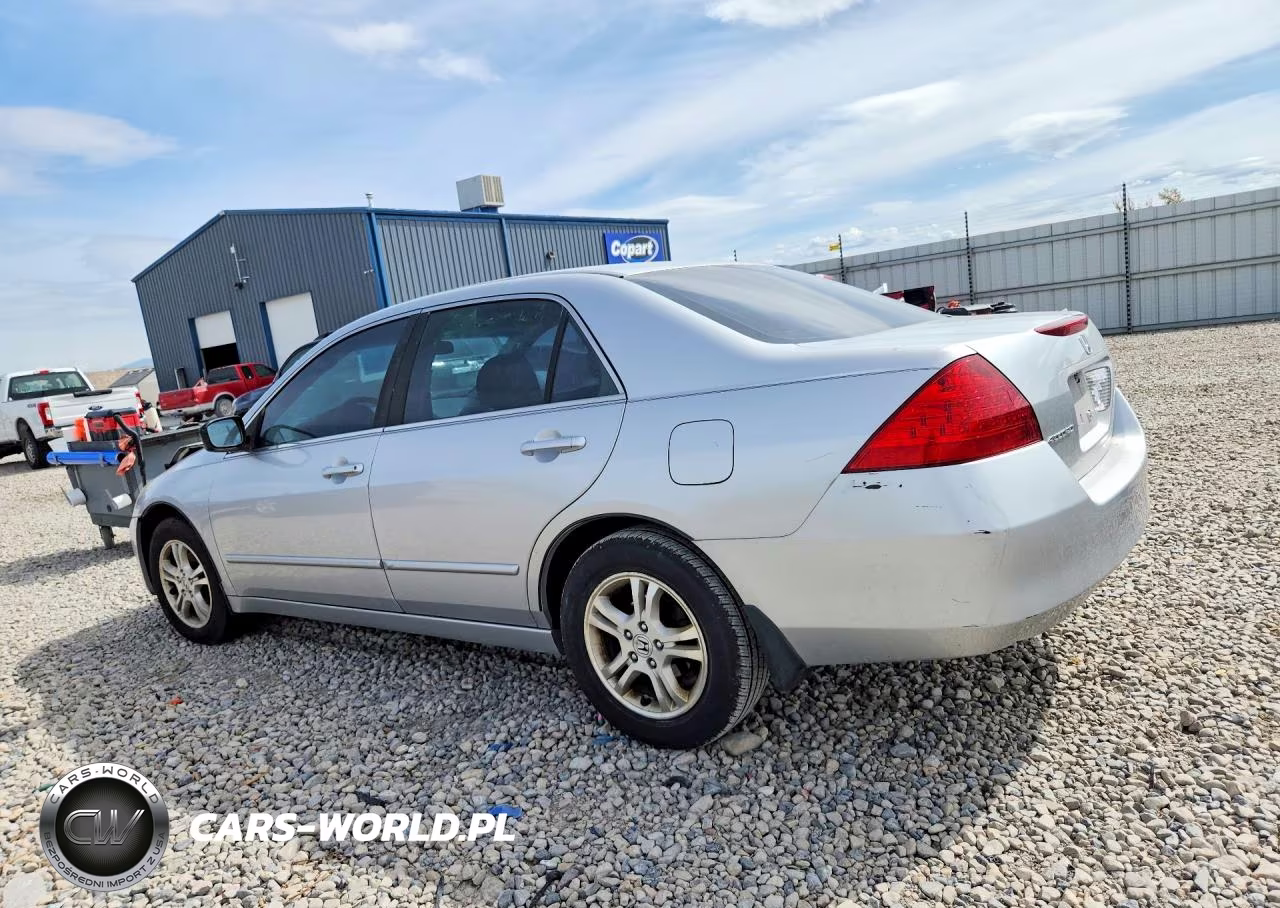 2007 Honda Accord Se VIN:JHMCM56327C015221 - 2