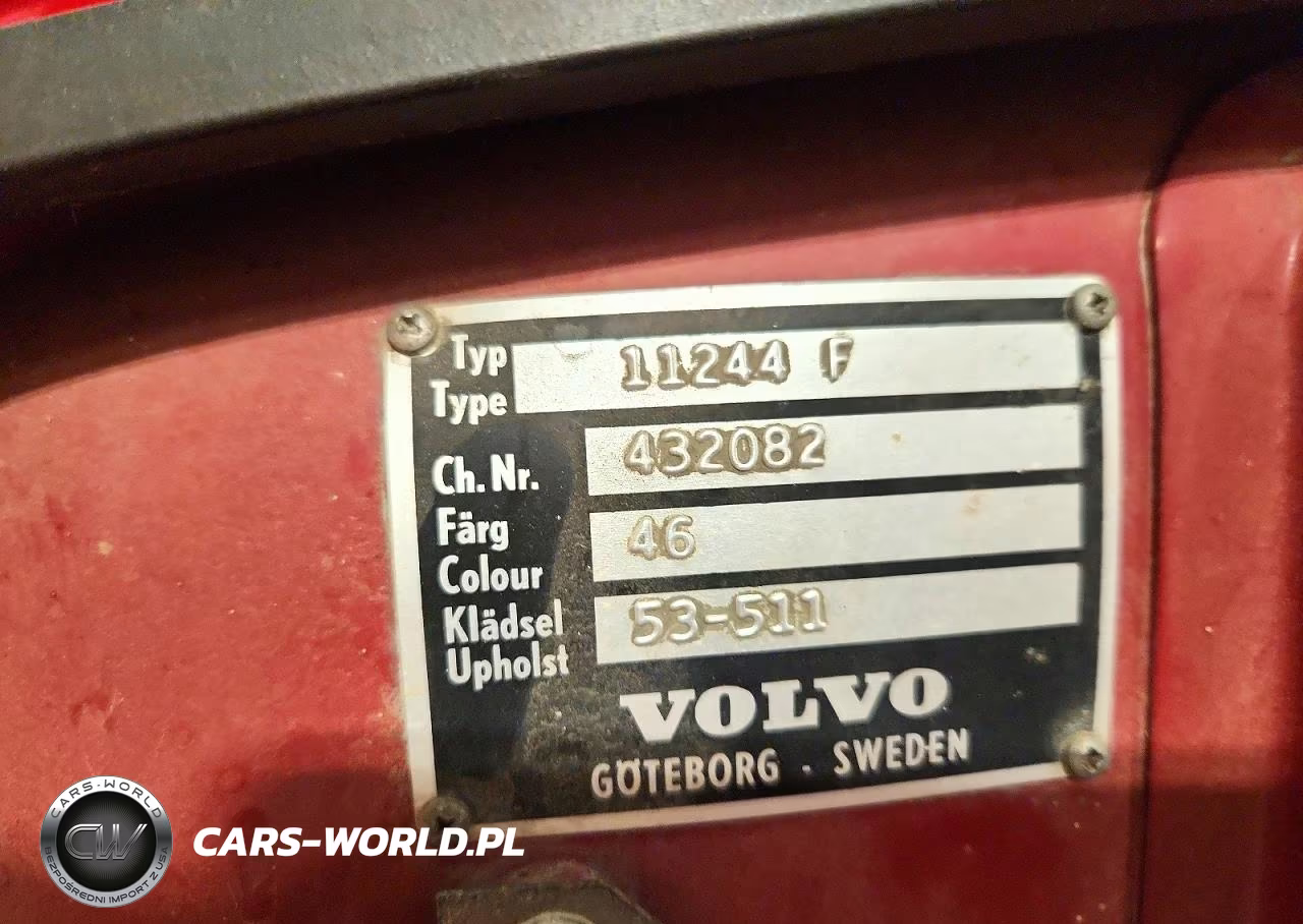 1965 Volvo 544 Sport VIN:432082 - 12