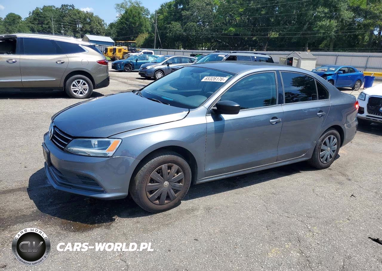 2015 Volkswagen Jetta Base VIN:3VW2K7AJ2FM417013 - 1