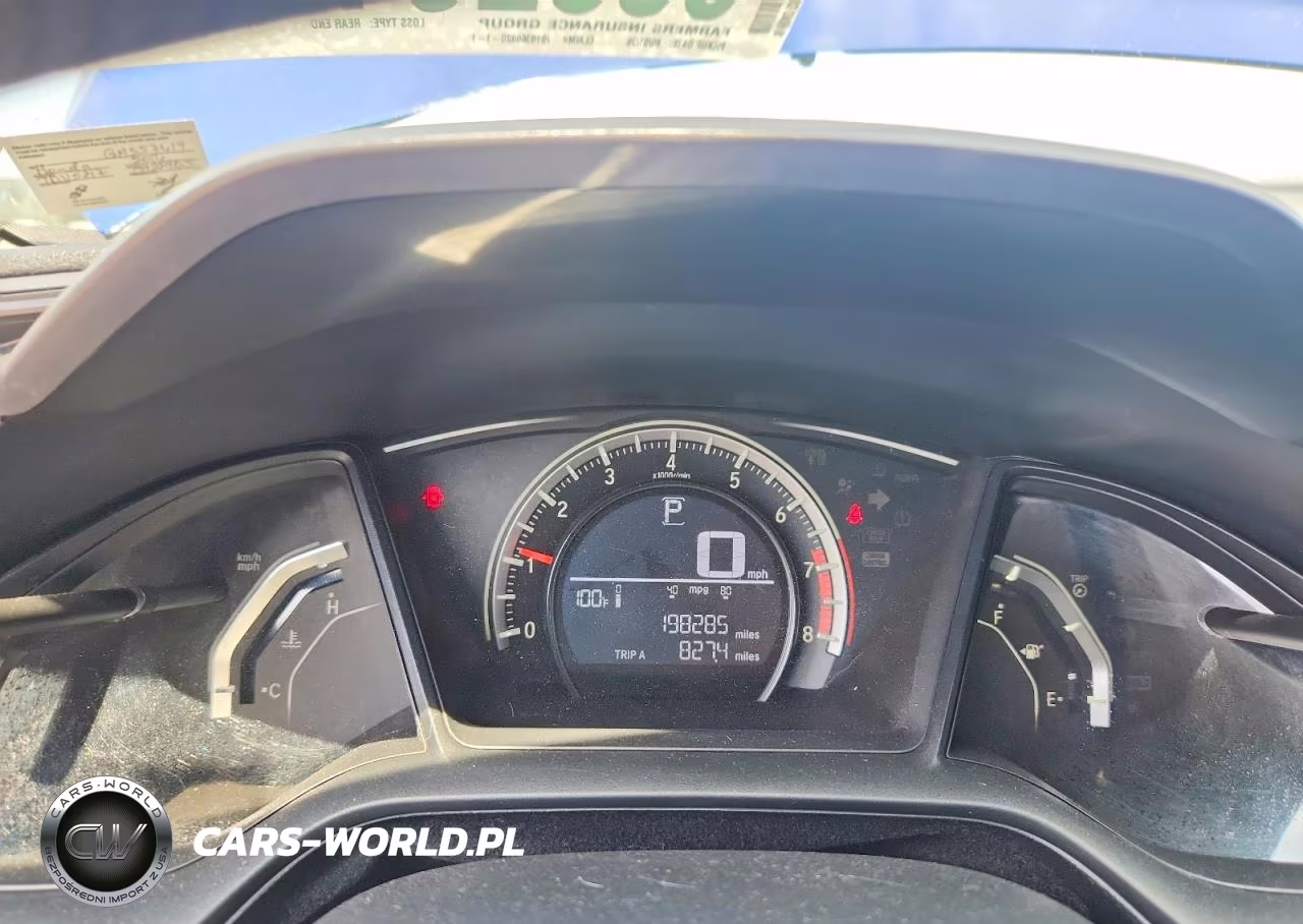 2016 Honda Civic Lx VIN:2HGFC2F51GH557619 - 9
