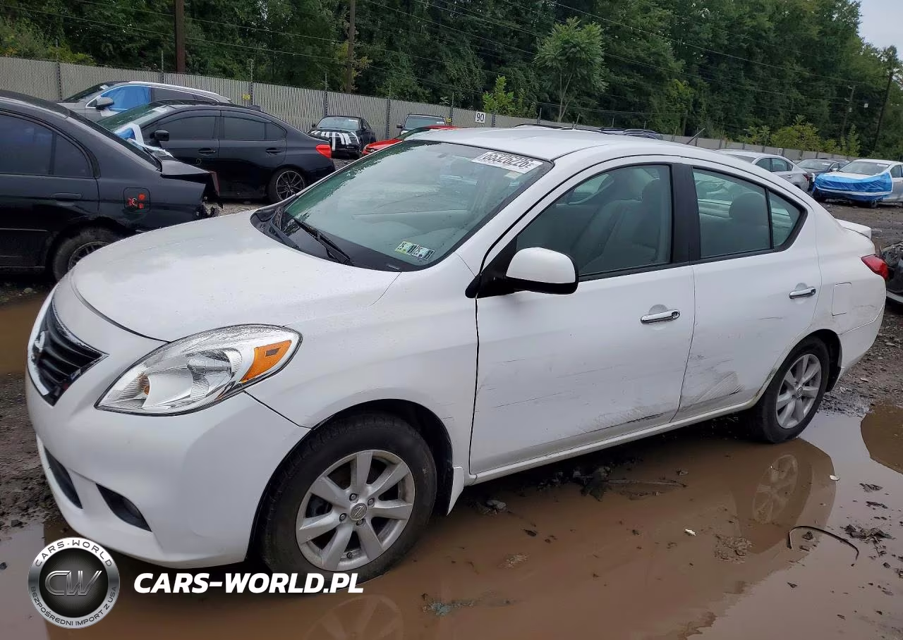2013 Nissan Versa S VIN:3N1CN7AP7DL818985 - 1