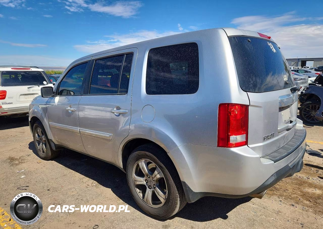 2014 Honda Pilot Exl VIN:5FNYF3H51EB009110 - 2