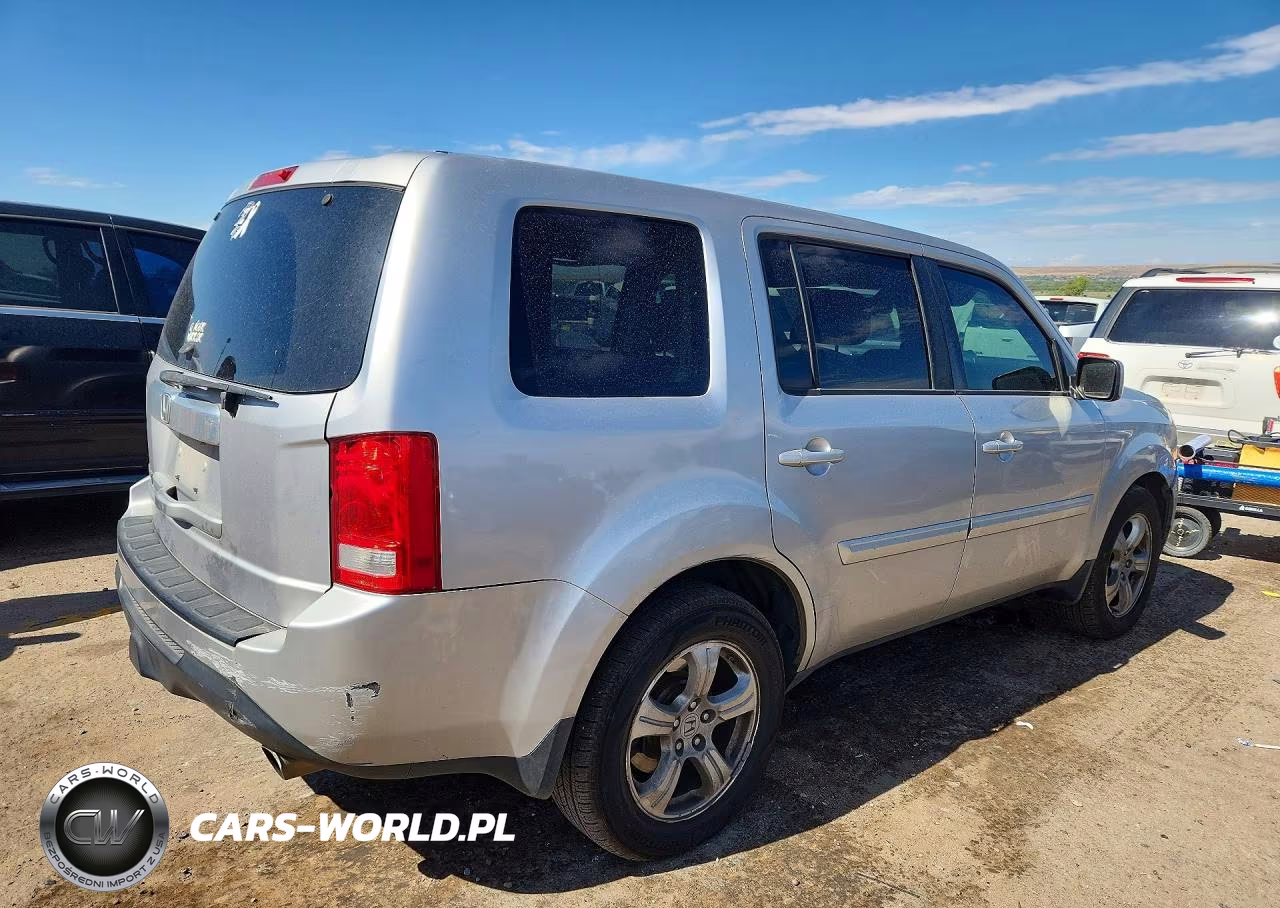 2014 Honda Pilot Exl VIN:5FNYF3H51EB009110 - 3