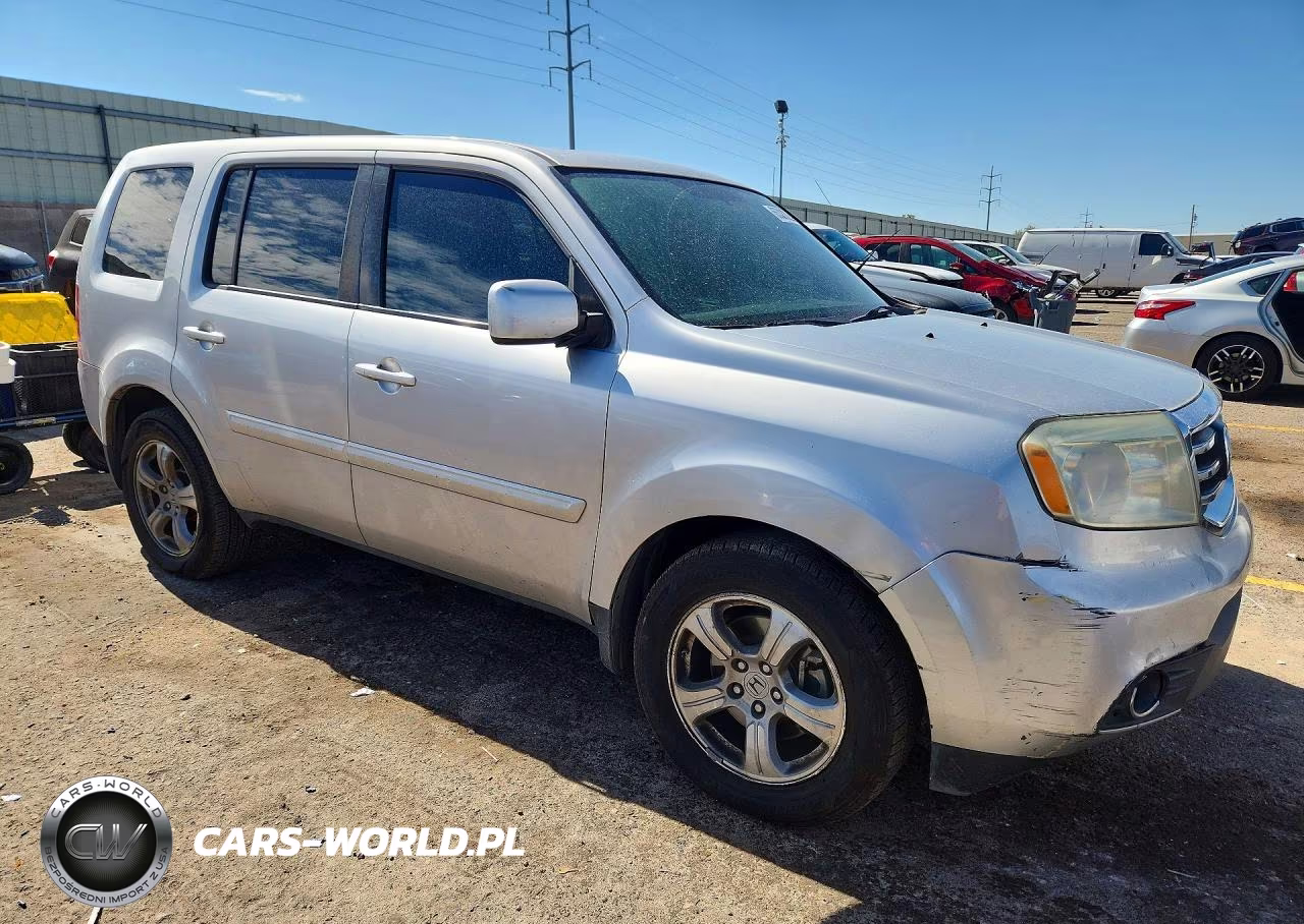 2014 Honda Pilot Exl VIN:5FNYF3H51EB009110 - 4