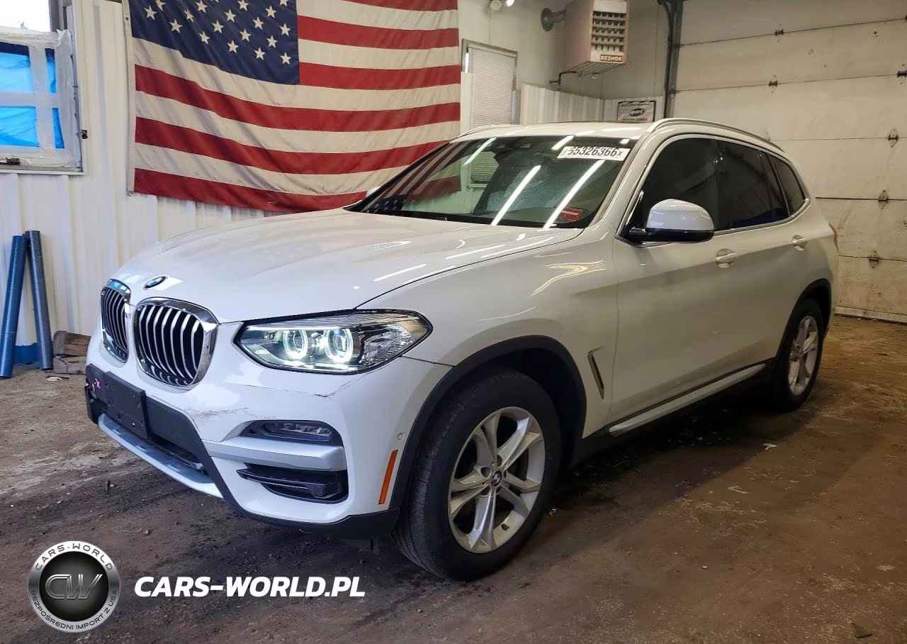 2021 BMW X3 xDrive30I VIN:5UXTY5C05M9E63625 - 1