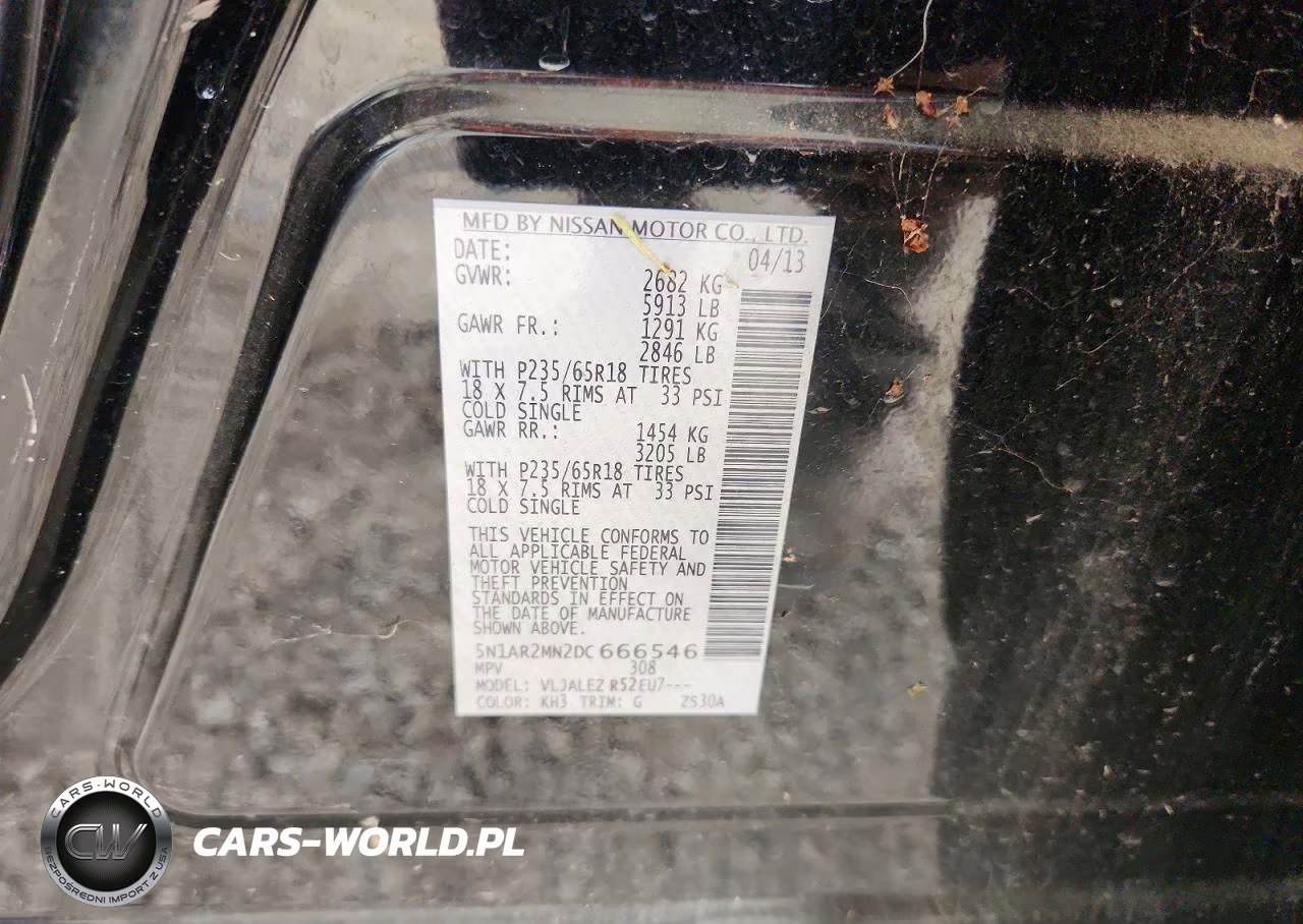 2013 Nissan Pathfinder S VIN:5N1AR2MN2DC666546 - 13