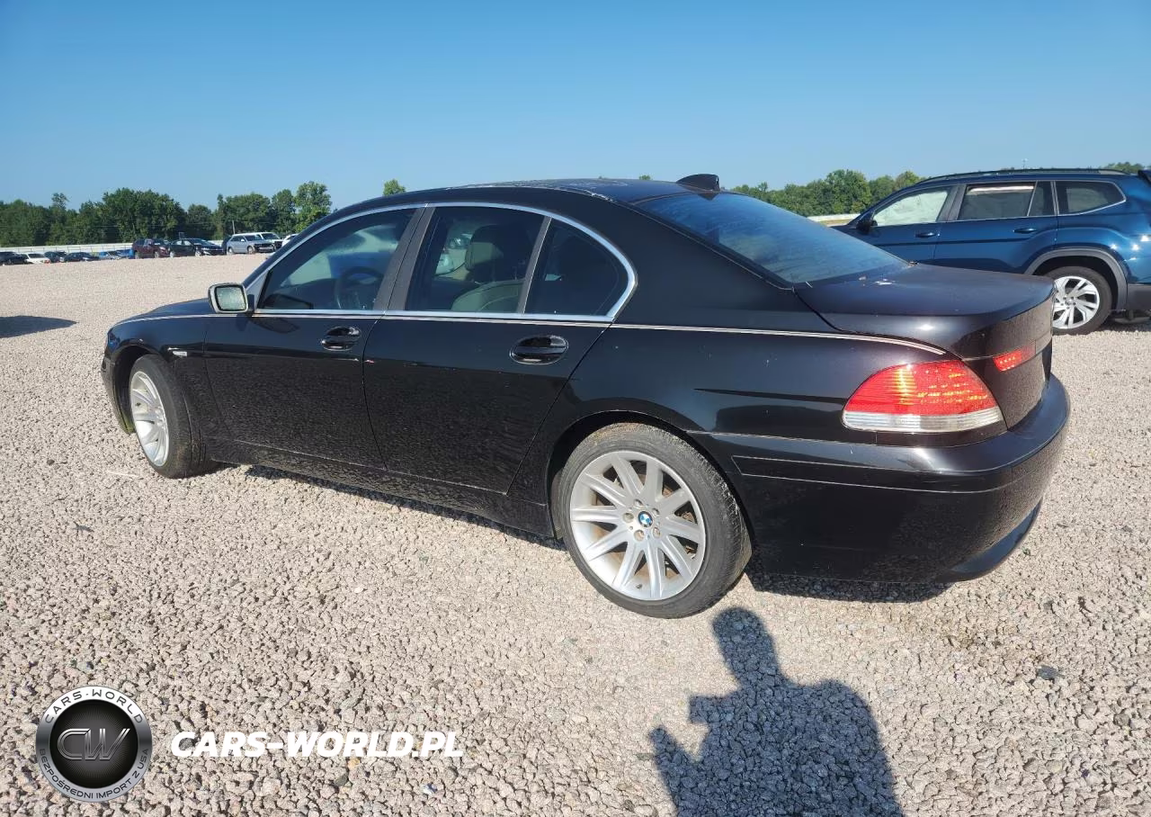 2004 BMW 745 I VIN:WBAGL63494DP70555 - 2