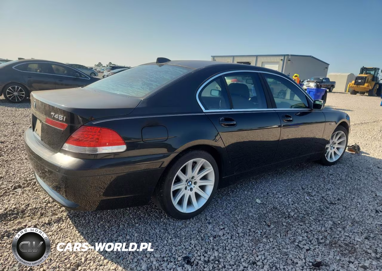 2004 BMW 745 I VIN:WBAGL63494DP70555 - 3