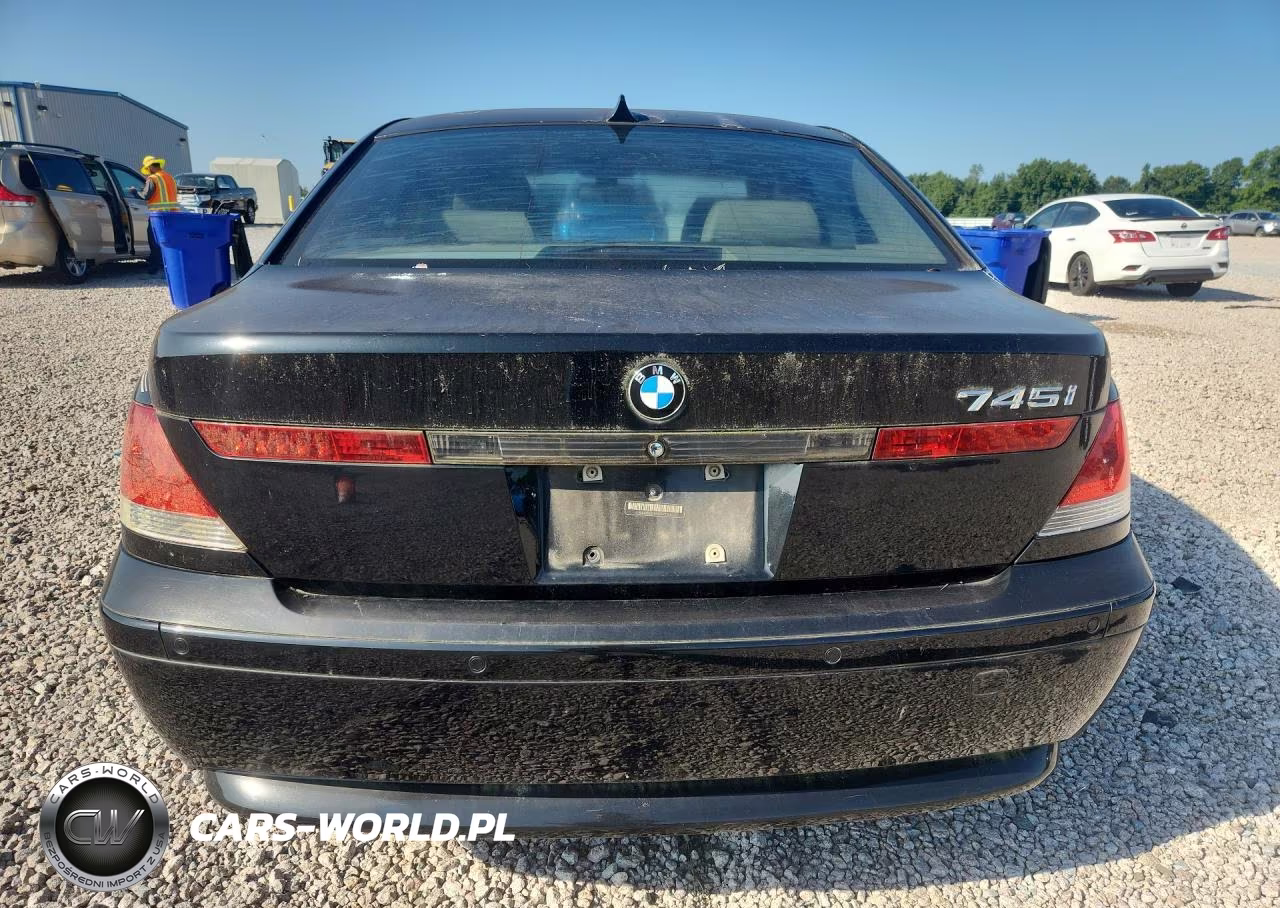 2004 BMW 745 I VIN:WBAGL63494DP70555 - 6