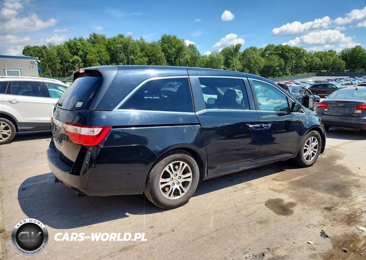 2012 Honda Odyssey Ex VIN:5FNRL5H49CB080360 - 3