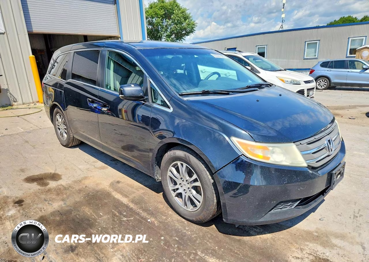 2012 Honda Odyssey Ex VIN:5FNRL5H49CB080360 - 4
