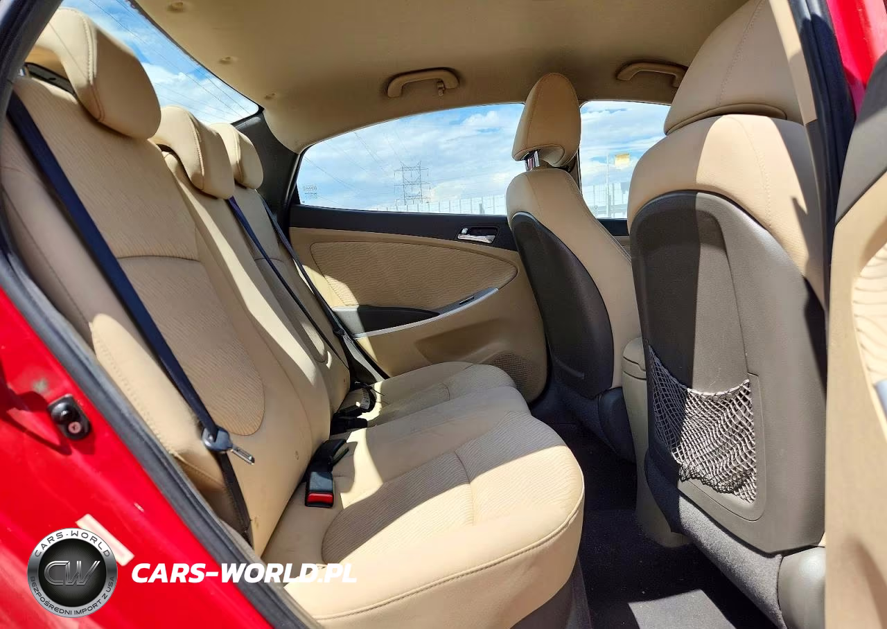 2012 Hyundai Accent Gls VIN:KMHCU4AEXCU057883 - 10