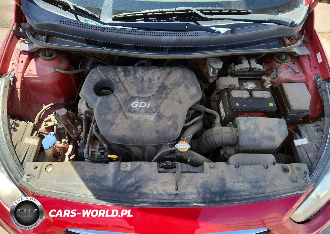 2012 Hyundai Accent Gls VIN:KMHCU4AEXCU057883 - 11