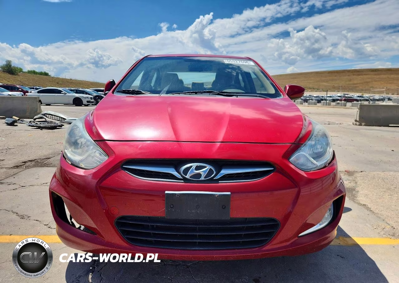 2012 Hyundai Accent Gls VIN:KMHCU4AEXCU057883 - 5