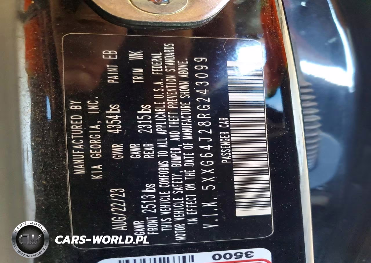 2024 Kia K5 Gt Line VIN:5XXG64J28RG243099 - 13