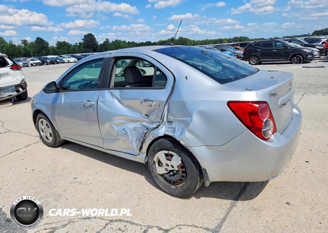 2015 Chevrolet Sonic Ls VIN:1G1JA5SH1F4109238 - 2