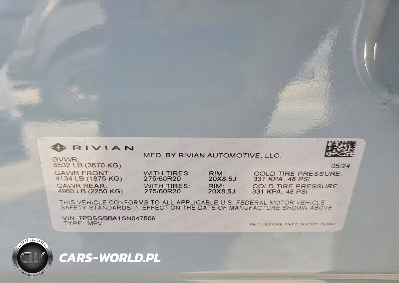 2025 Rivian R1S Adventure VIN:7PDSGBBA1SN047509 - 14