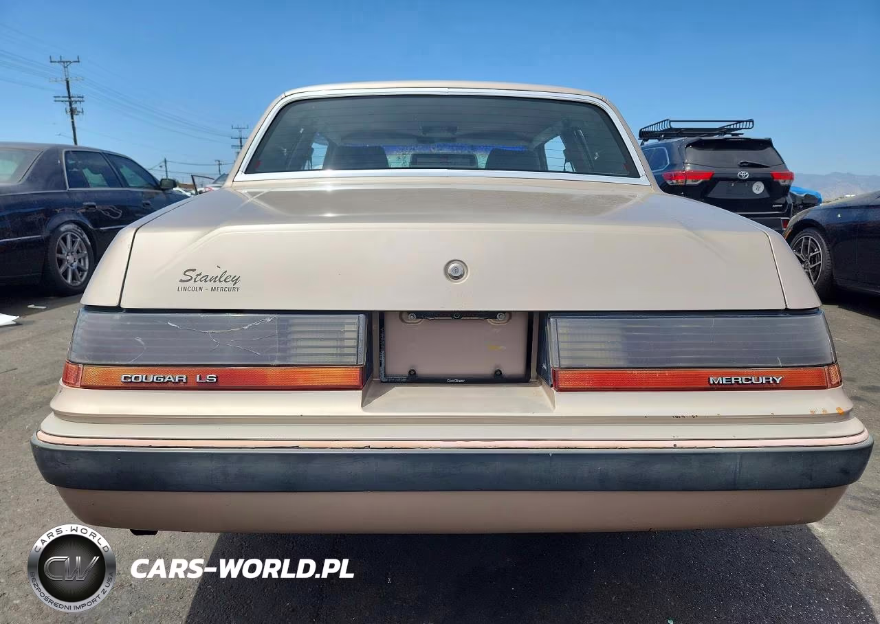 1986 Mercury Cougar VIN:1MEBP92F3GH728237 - 6