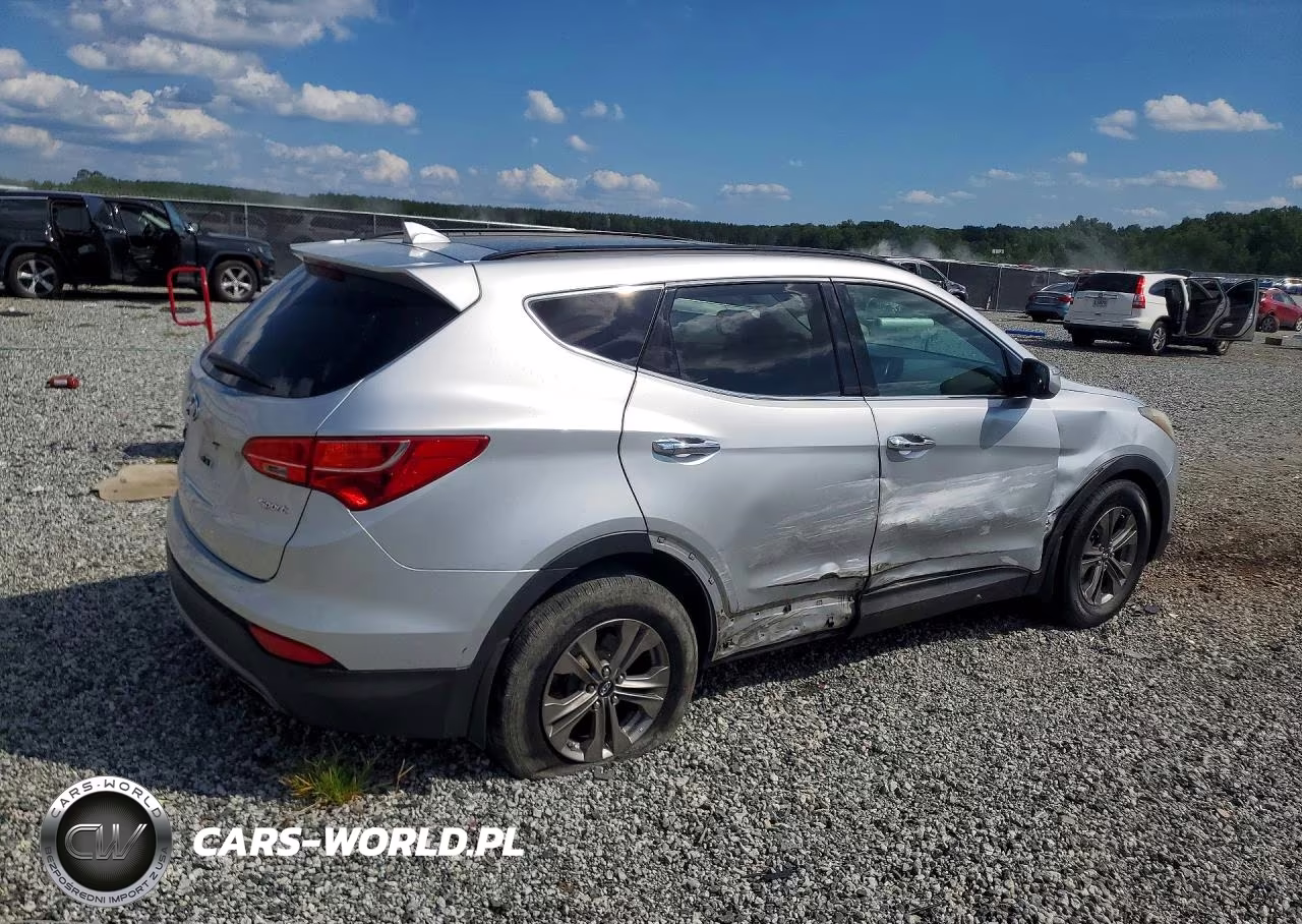 2015 Hyundai Santa Fe Sport 2.4L VIN:5XYZU3LB7FG270694 - 3